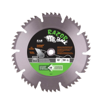 10&quot; x 50 Teeth All Purpose Razor Back&reg;  Professional Saw Blade Recyclable Exchangeable