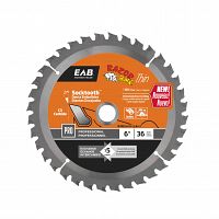 6&quot; x 36 Teeth Finishing Razor Back&reg; Thin  Professional Saw Blade Recyclable Exchangeable