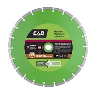 12&quot; Segmented Rim Concrete Green  Diamond Blade Recyclable Exchangeable