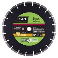 12&quot; Segmented Rim Concrete Black Industrial Diamond Blade Recyclable Exchangeable