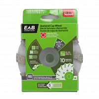 4 1/2&quot; Grinding & Finishing Specialty Cup Wheel Turbo Single Row  Professional Abrasive  Exchangeable