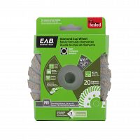 4 1/2&quot; x Grit  Grinding & Finishing Specialty Cup Wheel Swirl  Professional Abrasive  Exchangeable