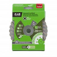 5&quot; Grinding & Finishing Specialty Cup Wheel Swirl  Professional Abrasive  Exchangeable