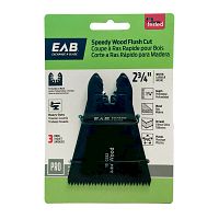 2 3/4&quot; Speedy Flush Cut (Wood) HCS (3 Pack)  Professional Oscillating Accessory Recyclable Exchangeable