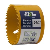 Broca Sierra BiMetálica (M2) 2 1/2" - Profesional - Reciclable