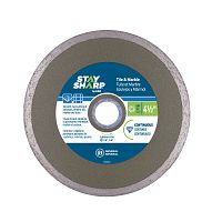 4 1/2&quot; Continuous Rim Ceramic Tile Bronze  Diamond Blade Recyclable 