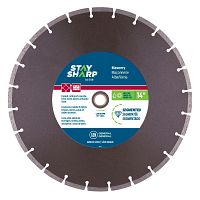 14&quot; Segmented Rim Concrete Bronze  Diamond Blade Recyclable 