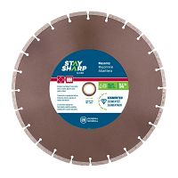 14&quot; Segmented Rim Concrete Bronze  Diamond Blade Recyclable 