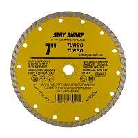 Hoja de Diamante Turbo 7" Serie Amarilla - Reciclable