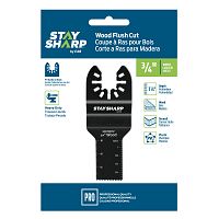 3/4" HCS Flush Cut (Wood)   Professional Oscillating Accessory - Recyclable