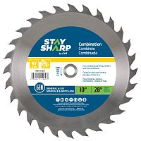 10" x 28 Teeth All Purpose Combination   Saw Blade Recyclable 