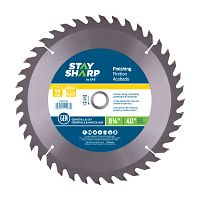 8 1/4&quot; x 40 Teeth Finishing   Saw Blade Recyclable 